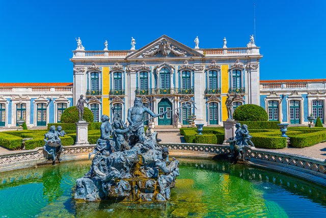 Palace of Queluz in Lisbon, Portugal